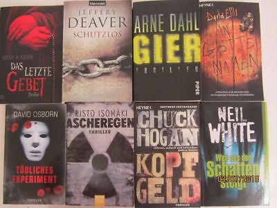 57 Bücher Romane Krimi Thriller Psychothriller  Top Titel Bestseller Paket 1