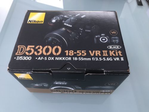 Nikon D5300 Spiegelreflexdigitalkamera Kit (mit 18-55 VRII Objektiv)