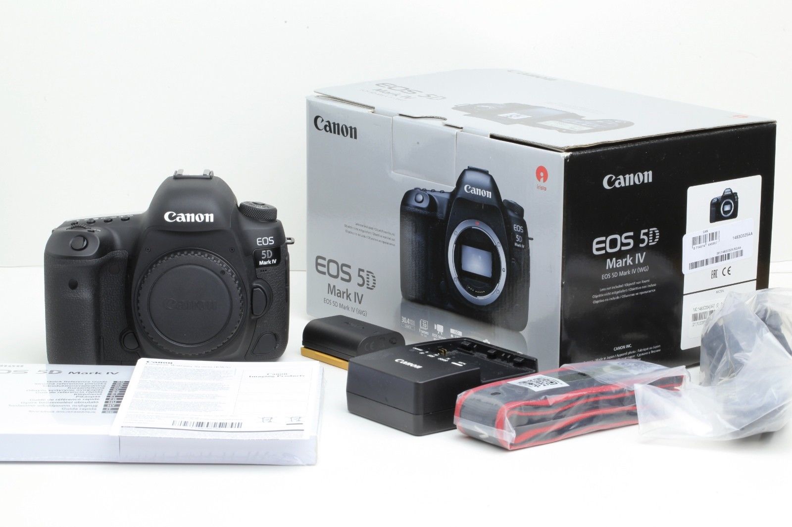 CANON EOS 5D Mark IV Kamera 30.4MP Mk4 EU camera body MINT! shutter count 2000