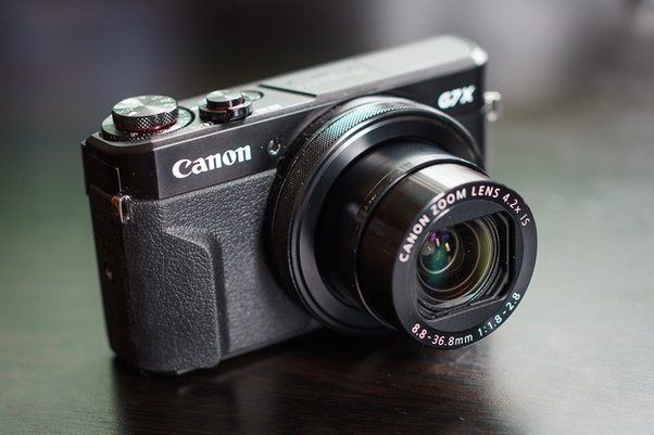 Canon PowerShot G7 X Mark II Digitalkamera - Schwarz