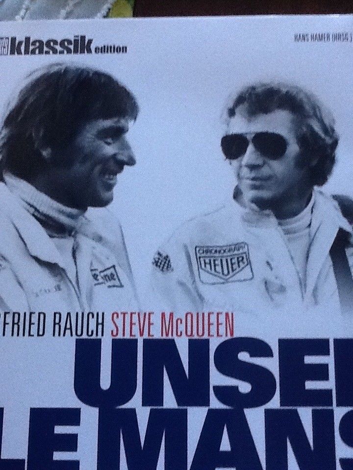 Buch Unser Le Mans Steve McQueen Siegfried Rauch Porsche
