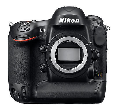 Spiegelreflexkamera Nikon D4 16.2 MP Schwarz (Nur Gehäuse), GEBRAUCHTWARE