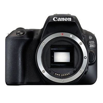 Canon EOS 200D SLR-Digitalkamera Gehäuse - Schwarz