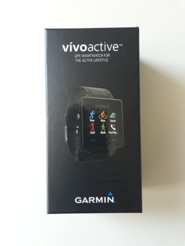 Garmin Vivoactive GPS-Sportuhr - Farbe schwarz