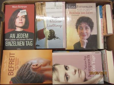 40 Bücher Schicksal Lebenstragödie Lebensgeschichte Biografie Autobiografie