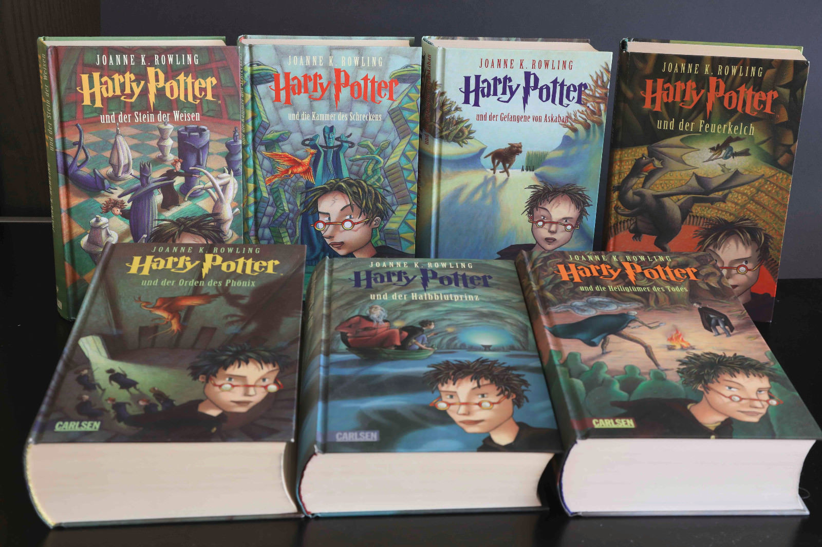 Harry Potter Bücher Band 1-7 von Joanne K. Rowling