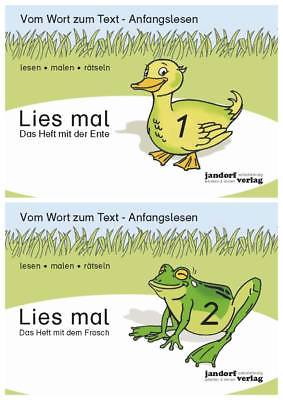 Lies mal - Hefte 1 und 2 (Paket): Vom Wort zum Text - Anfangslesen Jan Debb ...