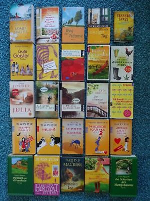 Paket 25 Bücher Romane Liebe Frauen: Hauptmann Sparks Lennox Safier Spielman