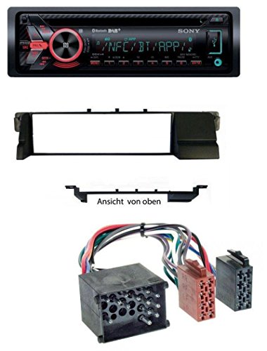 caraudio24 Sony MEX-N6002BD Bluetooth MP3 CD DAB USB Autoradio für BMW 3er E46 (Profiversion Rundpin)
