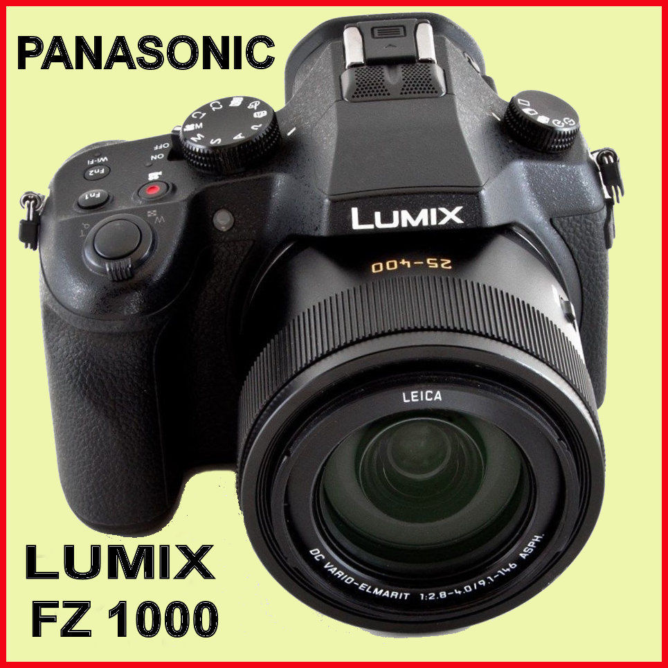 Panasonic LUMIX DMC-FZ1000 20.1 MP Digitalkamera - Leica 25-400 (KB) OVP - Gara.
