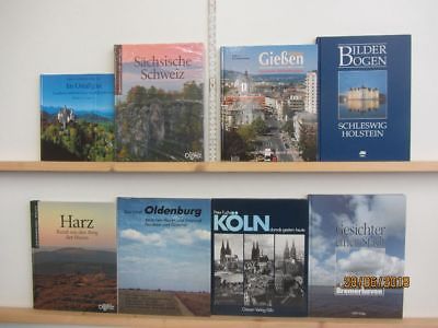22 Bücher Bildbände Deutschland deutsche Bundesländer deutsche Städte