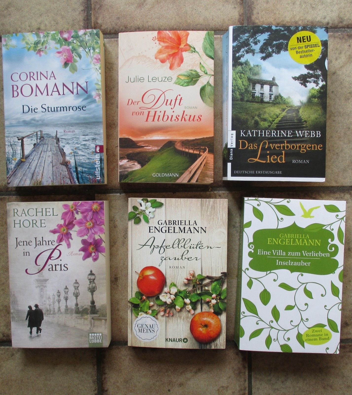 Bücherpaket Frauenromane Gabriella Engelmann, Corina Bomann, Rachel Hore u.a.