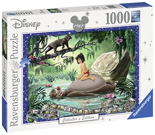 Ravensburger 19744 - Disney: Dschungelbuch, 1000 Teile Puzzle