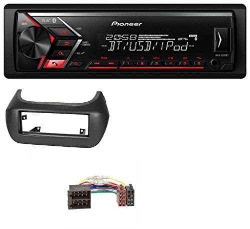 caraudio24 Pioneer MVH-S300BT MP3 Bluetooth Aux USB Autoradio für Citroen Nemo FIAT Fiorino Qubo Peugeot Bipper Tepee
