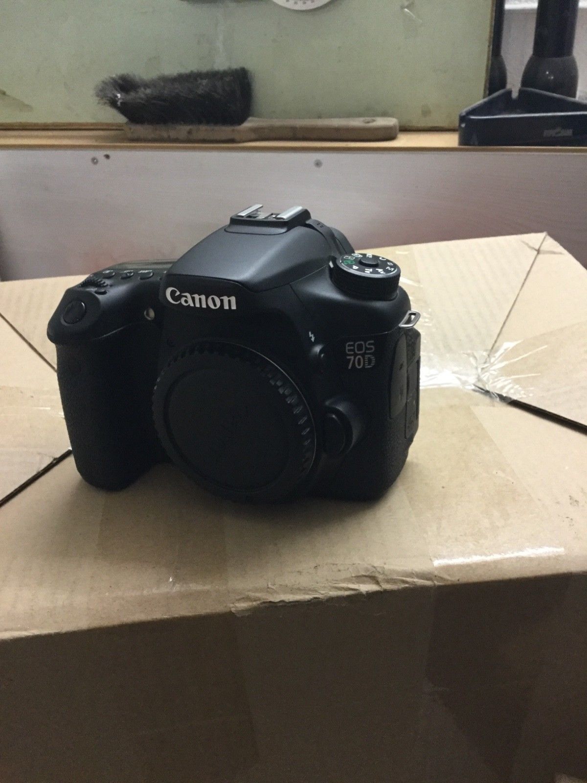 Canon EOS 70D 20.2 MP SLR-Digitalkamera - Schwarz (Nur Gehäuse)
