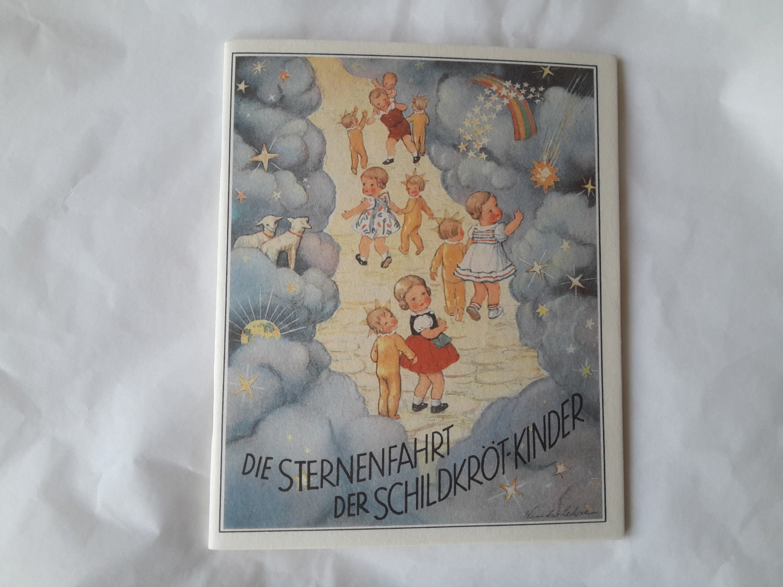Selten altes  Kinderbuch   STERNENFAHRT der Schildkröt kinder Dachbodenfund 