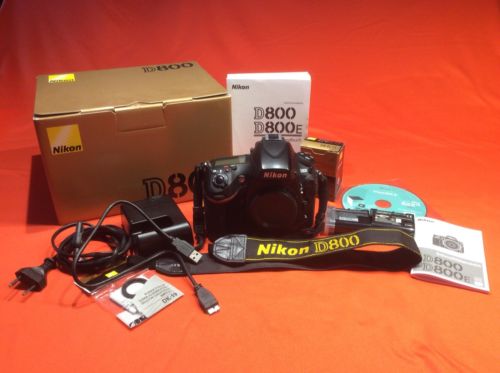 Nikon D800 36.3 MP - Nur Gehäuse! 84.610 Auslösungen, TOP!