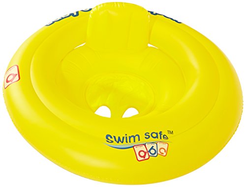Bieco 22032096 - Schwimmsitz für Babys von 0 bis 12 Monate, bis maximal 11 kg, gelb