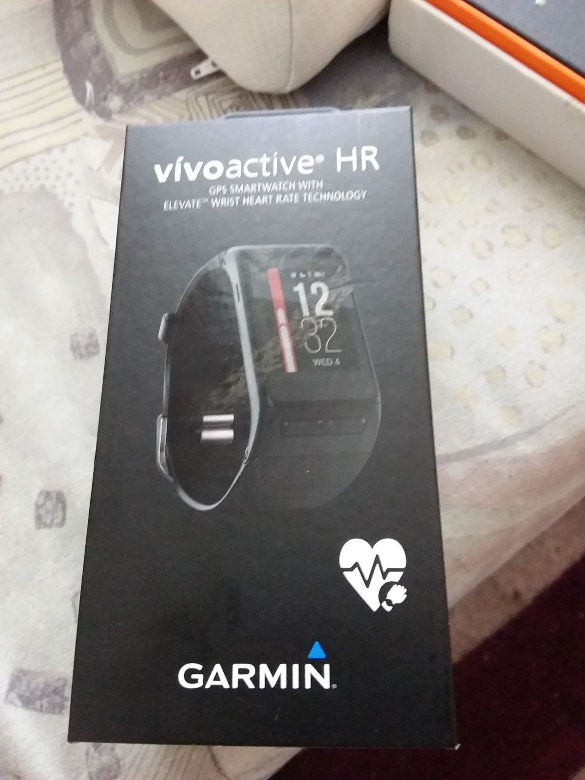 Garmin Vivoactive HR XL Sportuhr - Schwarz