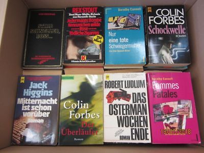 79 Bücher Romane Krimi Thriller Detektivromane Spionageromane