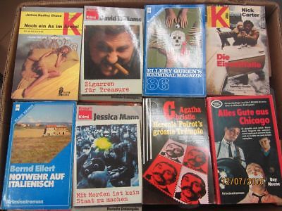 146 ältere Kriminalromane Krimi Detektivromane Spionageromane Thriller