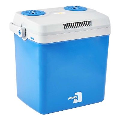 Elektro Kühlbox Priopa 32 Liter Camping Kühltasche Wärmefunktion 12V / 230V Volt