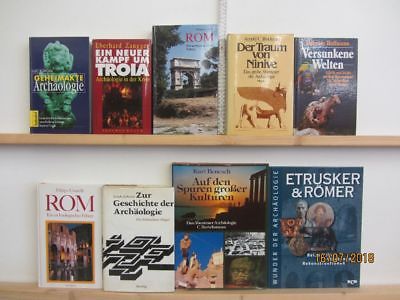 34 Bücher Bildbände Archäologie Ausgrabung Schatzgräber Spurensuche