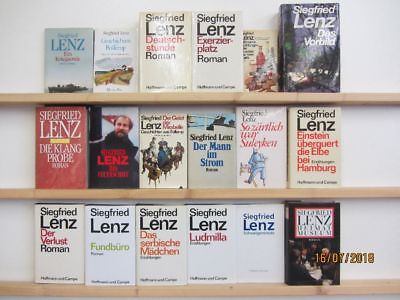 Siegfried Lenz 18 Bücher Romane Erzählungen Deutsche Literaturklassiker