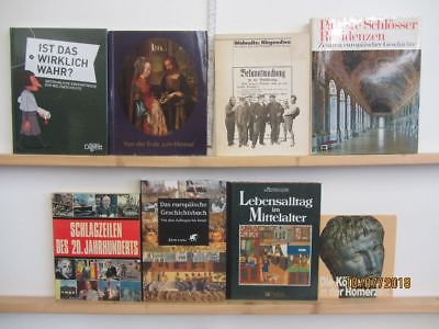 24 Bücher Bildbände Kunst Kultur Geschichte Weltgeschichte Paket 1