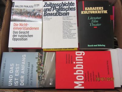 64 Bücher Sachbücher Softcover Wissenschaft Wirtschaft Politik Zeitgeschichte