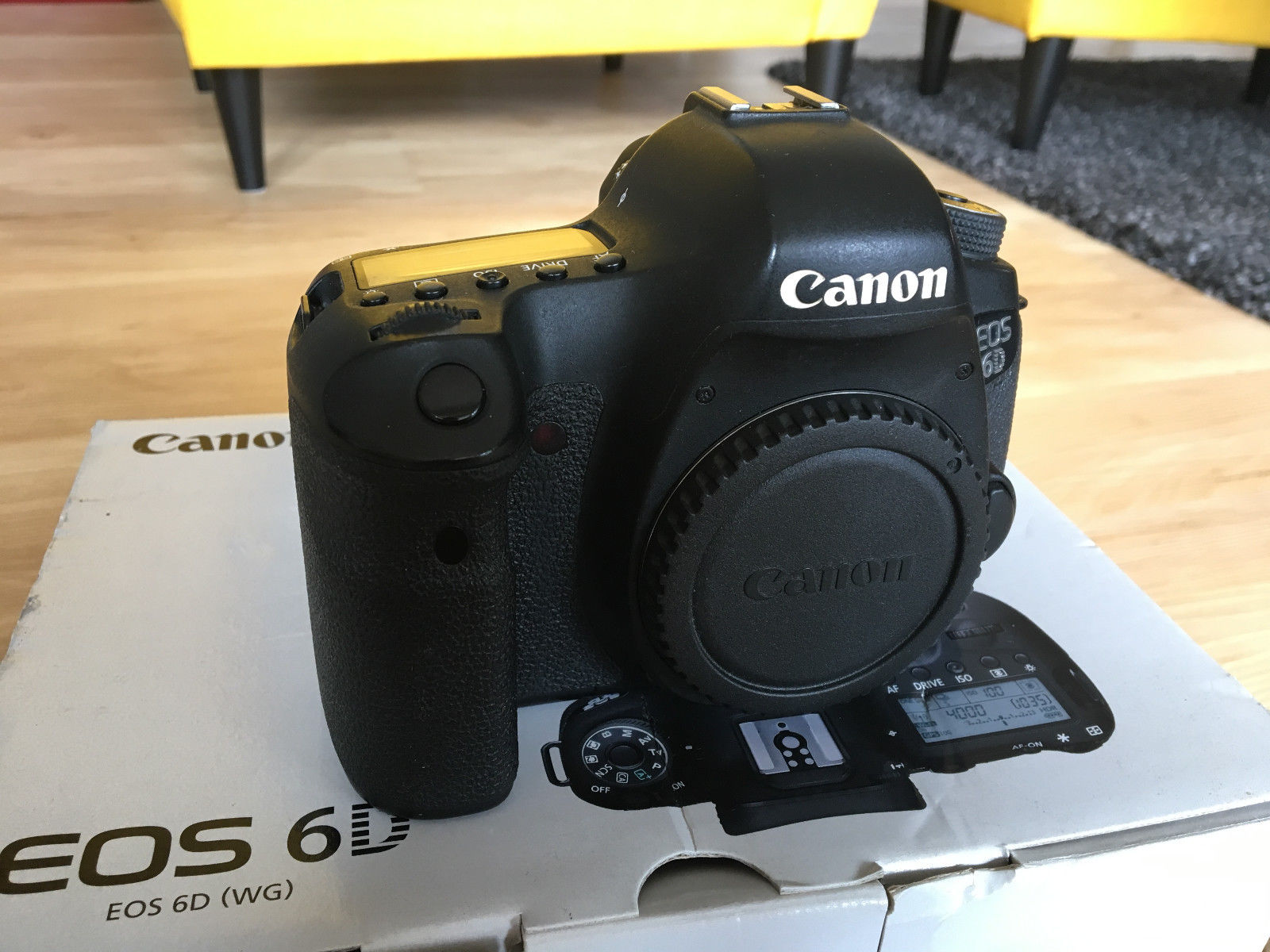Canon EOS 6D Vollformat Kamera wenig Auslösungen