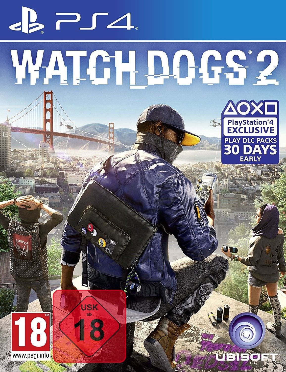 PS4 Spiel Watch Dogs 2 Watchdogs Uncut Playstation 4 NEUWARE OVP