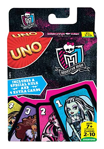 Mattel Spiele CJM75 - UNO Monster High Kartenspiel