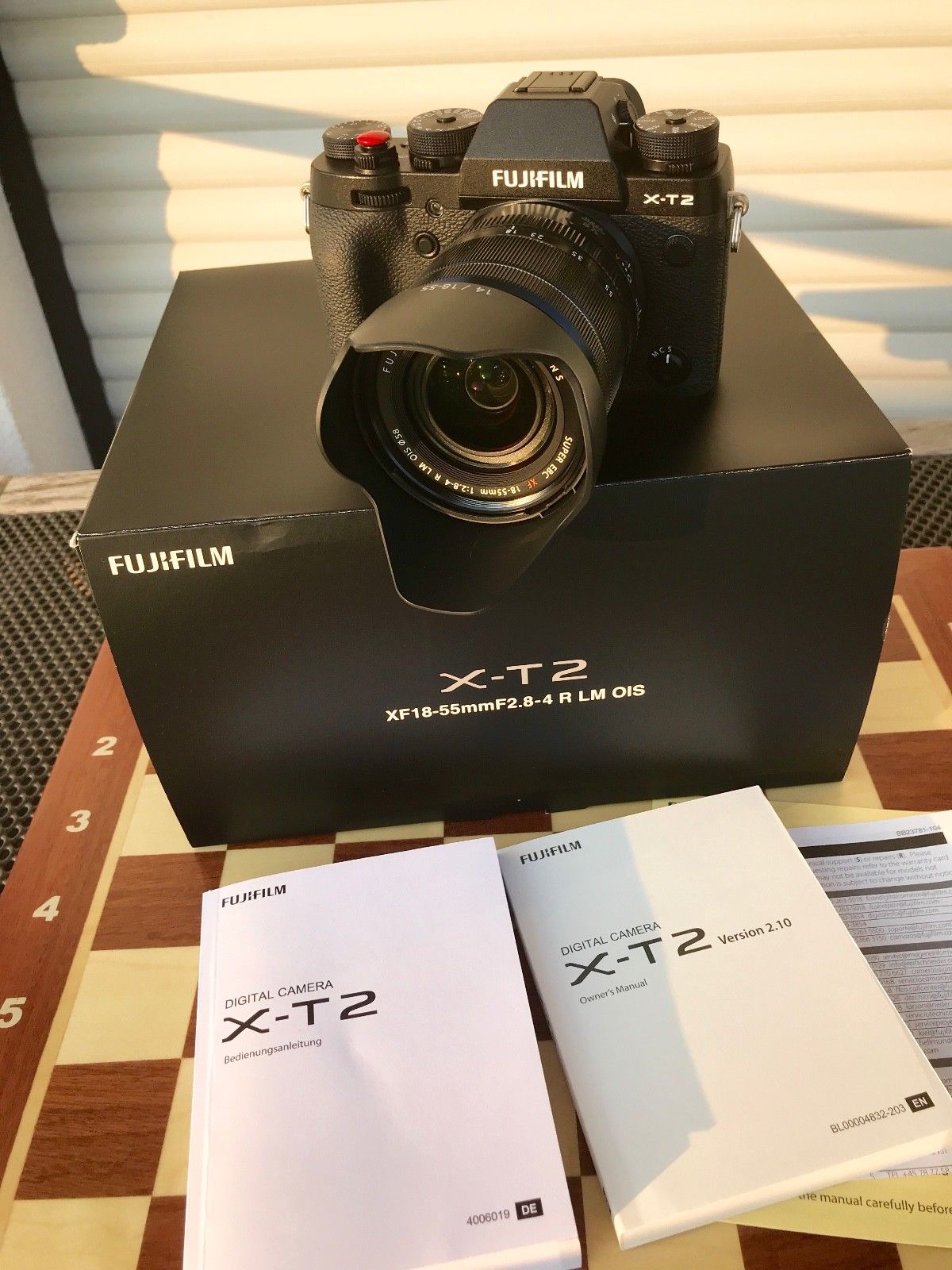 Fujifilm X-T2, Set mit 18-55mm/2,8-4, sehr guter Zustand, in OVP