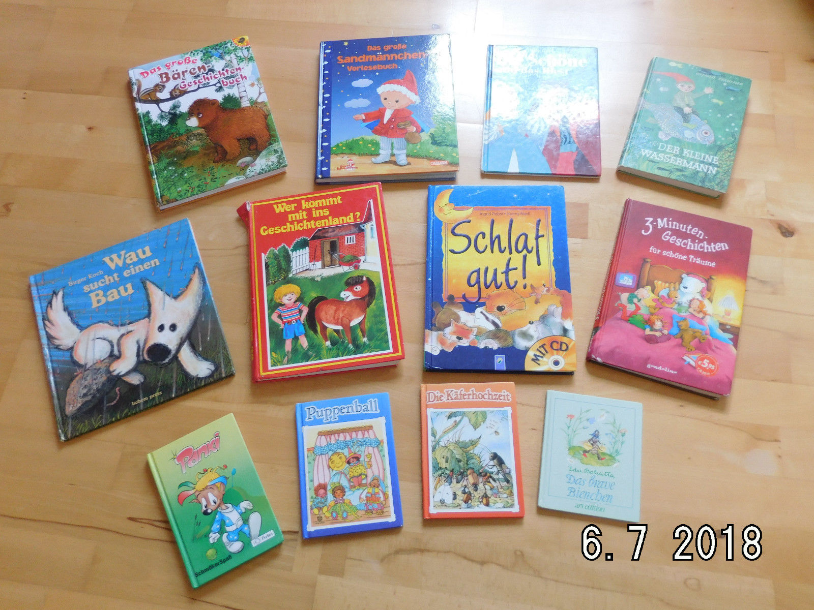 12 Kinderbücher für das Alter von 3-6 Jahren