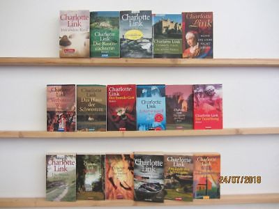 Charlotte Link 17 Bücher Romane Krimi Kriminalromane historische Romane