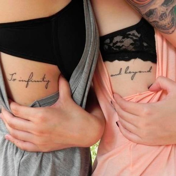 Für freundschafts tattoos ideen Freundschaftstattoo: inspirierende
