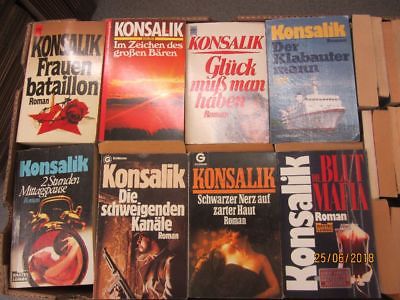 Heinz G. Konsalik 103 Bücher Taschenbücher Schicksalsromane Liebesromane