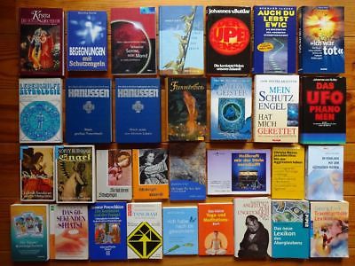 50 Esoterik-Bücher im Paket: Astrologie Nahtod Engel Ufo Phänomene Spiritualität