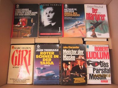 78 Bücher Romane Krimi Thriller Detektivromane Spionageromane