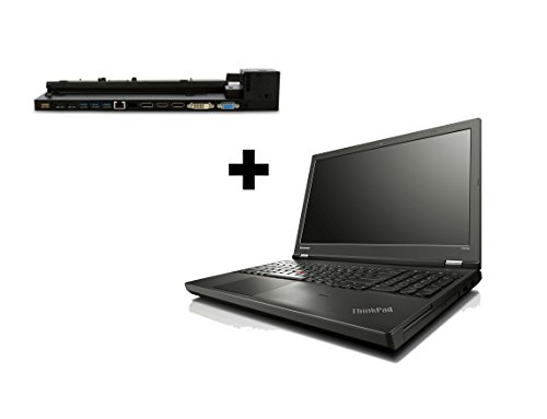 Lenovo ThinkPad T540p I 8GB RAM I 250 GB SSD I Dockingstaion 40A2 I NicePriceIT 16 GB USB Stick (Zertifiziert und Generalüberholt)