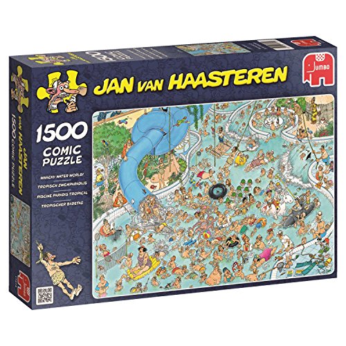 Jumbo 17314 - Jan van Haasteren - Tropischer Badetag - 1500 Teile