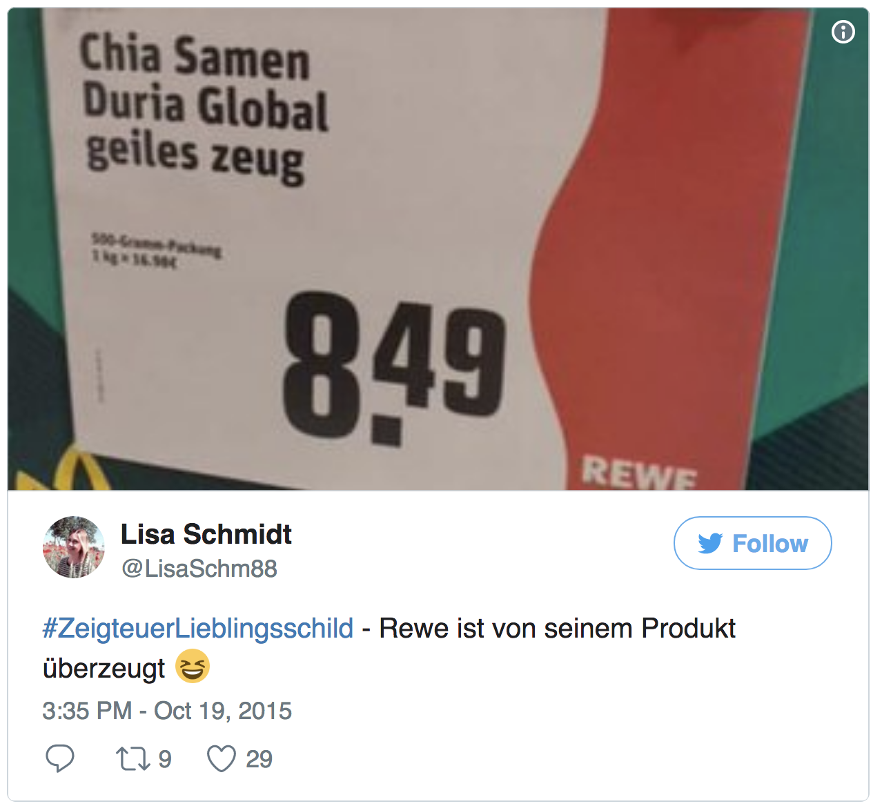 19 Unfassbar Lustige Rewe Schilder