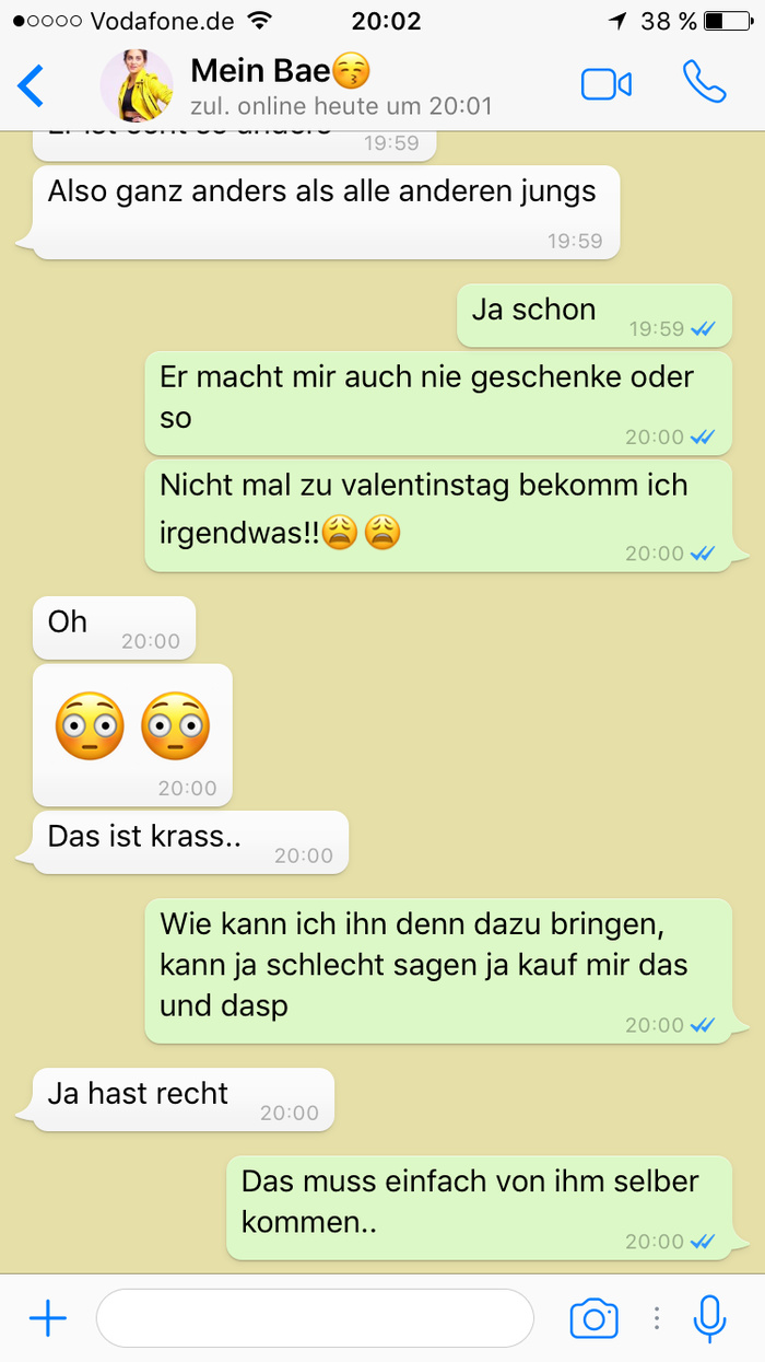 Überraschung für ihn