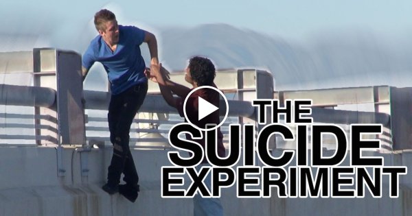 Alle 40 Sekunden begeht ein Mensch auf der Welt Selbstmord!<br />
Dieses soziale Experiment hat mich zu Tränen gerührt.
