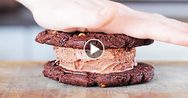Das perfekte Eiscreme Sandwich!