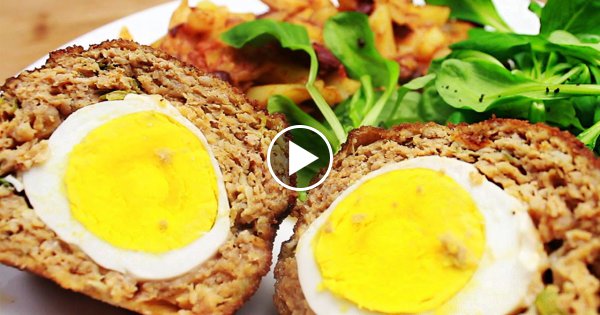 Perfekter Trick mit Ei und Hackfleisch!