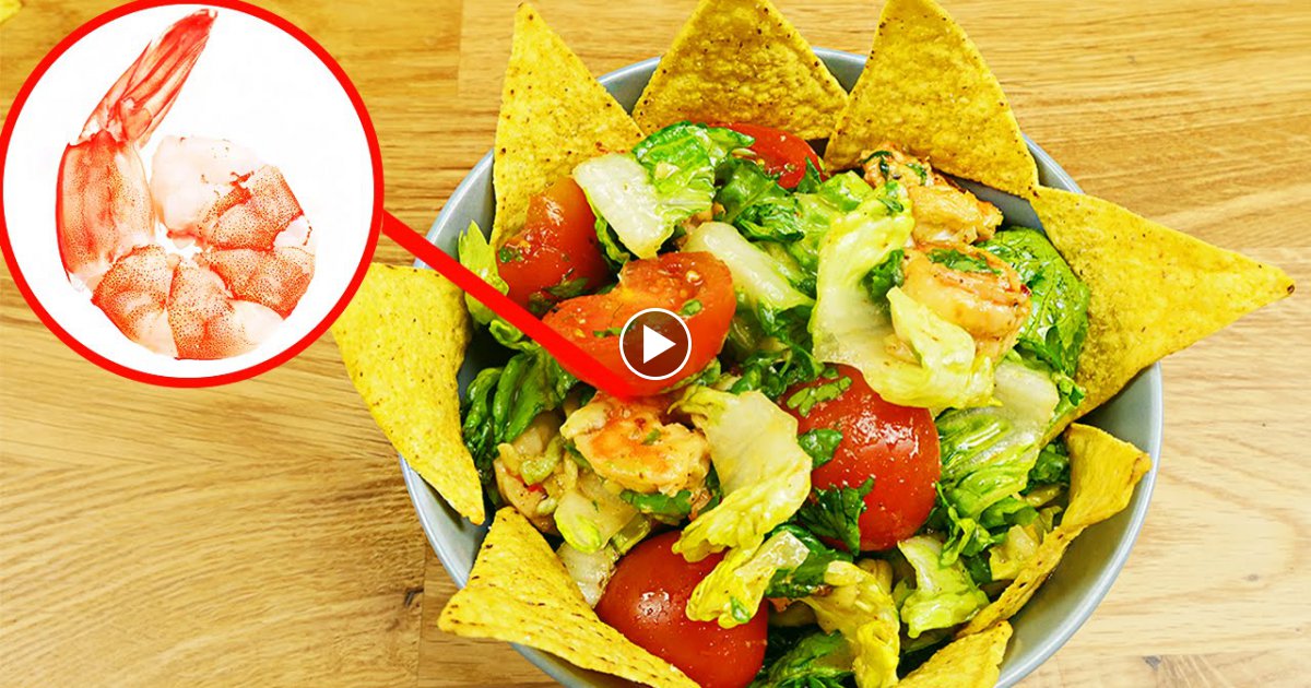 Geniales Rezept mit Shrimps und Tortillas!