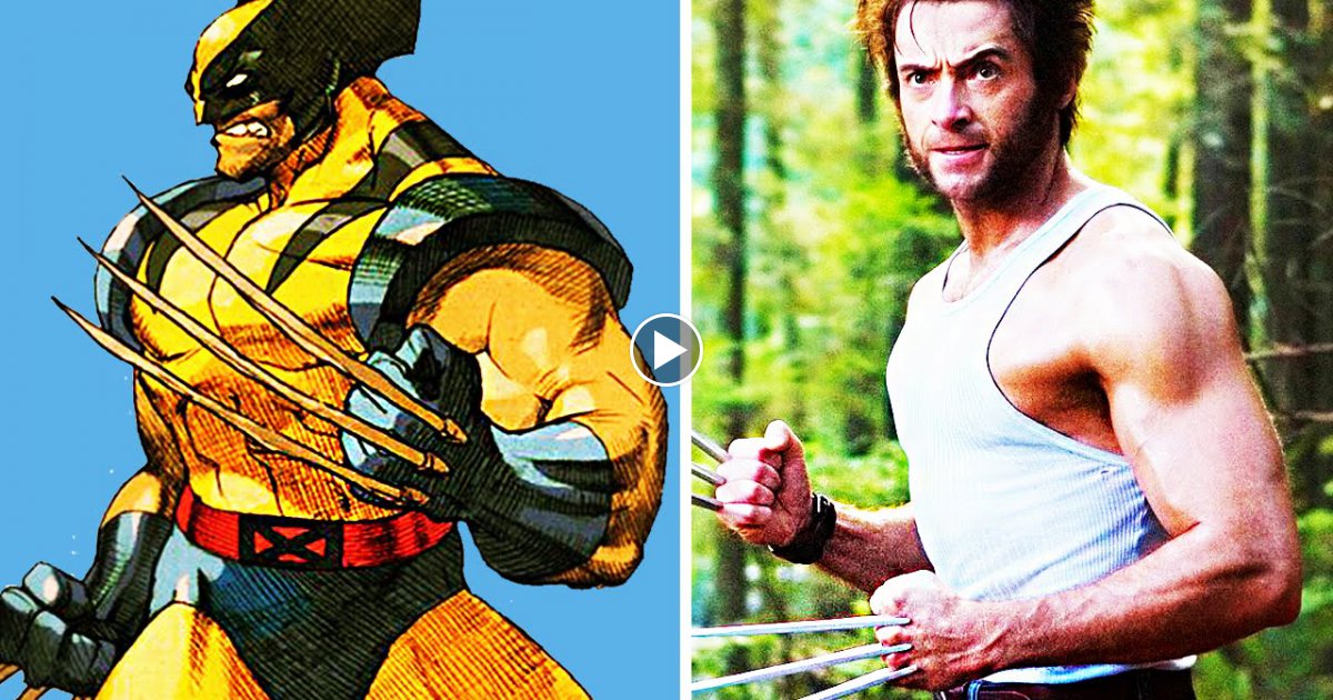 6 SUPERHELDEN - Die im FILM anders aussehen als im COMIC!