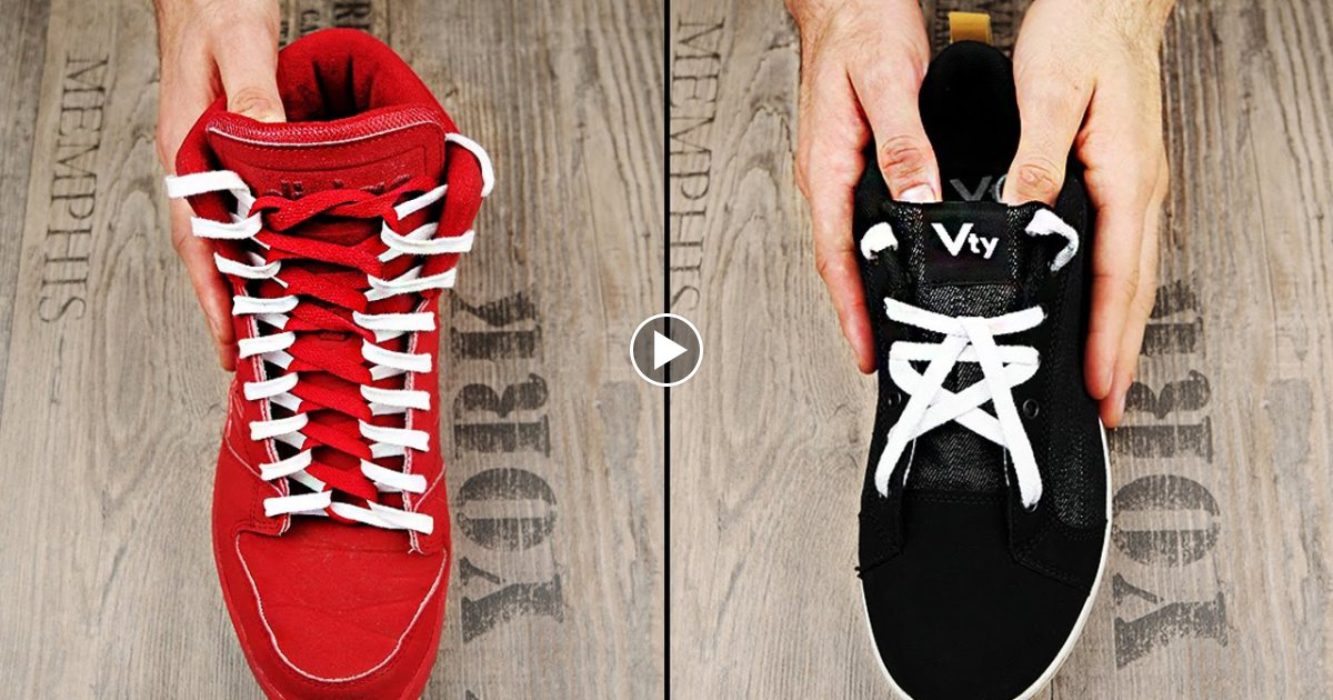 11 Wege seine Schuhe zu binden!